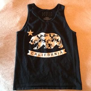 Rebels & Nomads California Flag Tank Top